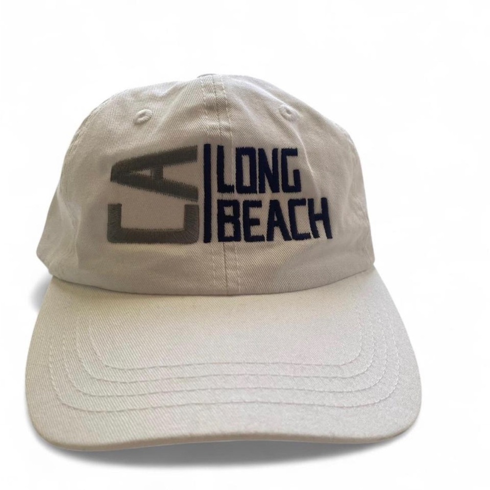 Paramount Apparel Long Beach, CA white adjustable hat